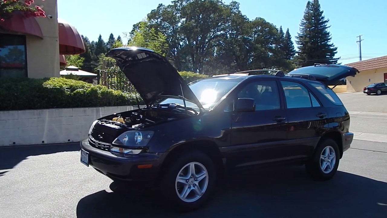 1999 Lexus RX300 AWD SUV 111k miles video overview and walk around.