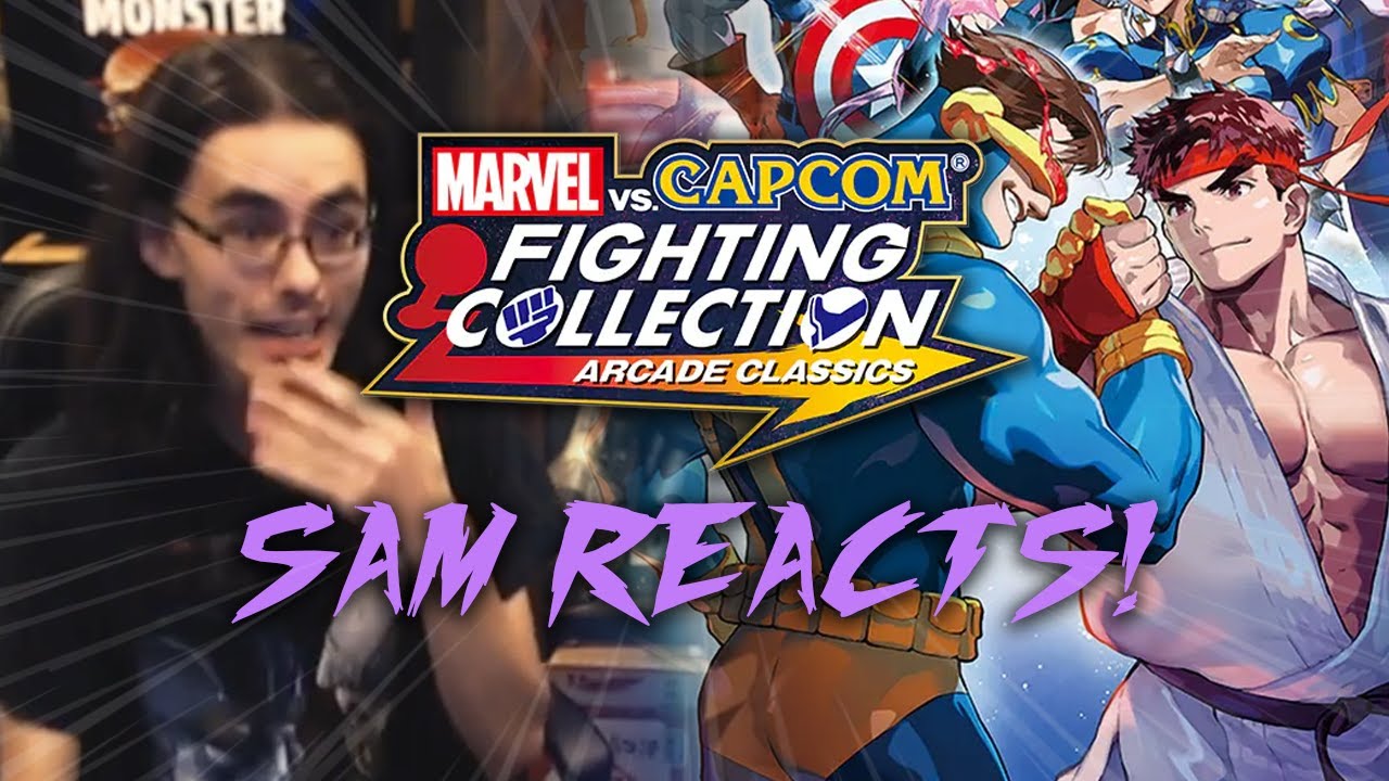 SAM REACTS: Marvel Vs. Capcom Collection! IT'S OUT OF JAIL!!!