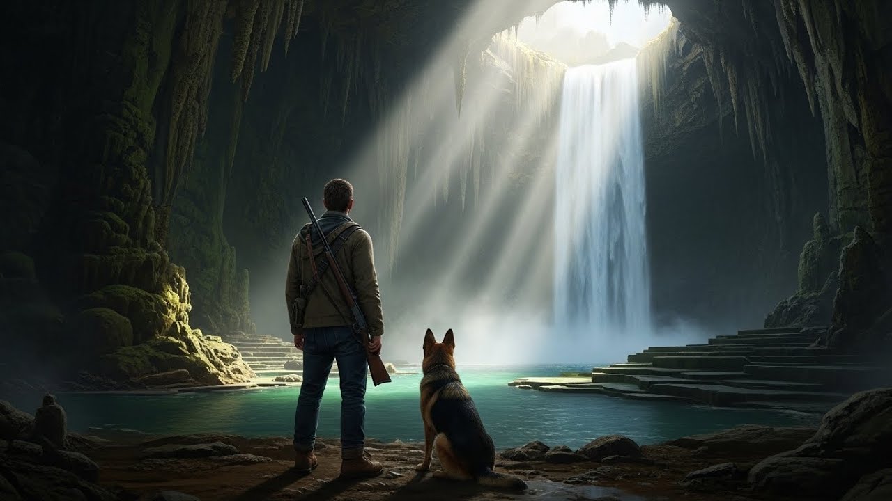 Ein Veteran folgte seinem Hund zu einer Höhle hinter dem Wasserfall – was er fand, änderte alles