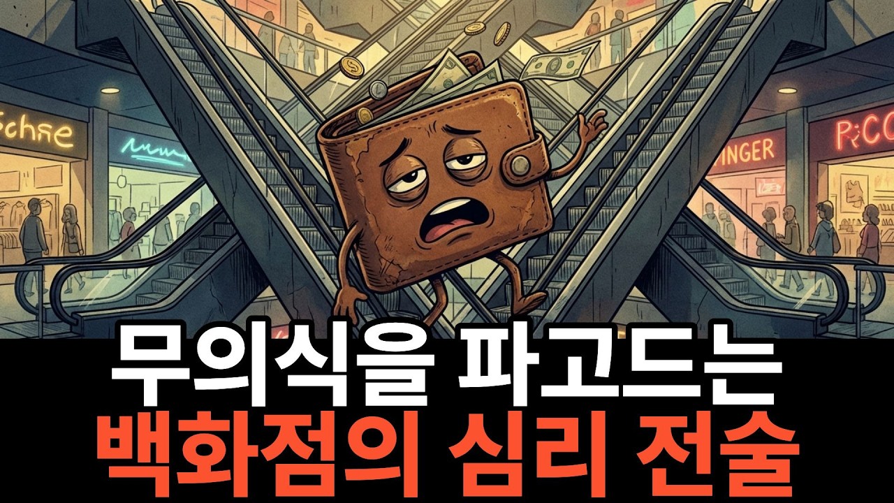 무의식의 틈새를 노리는 백화점 속 8가지 소름 돋는 심리 기술