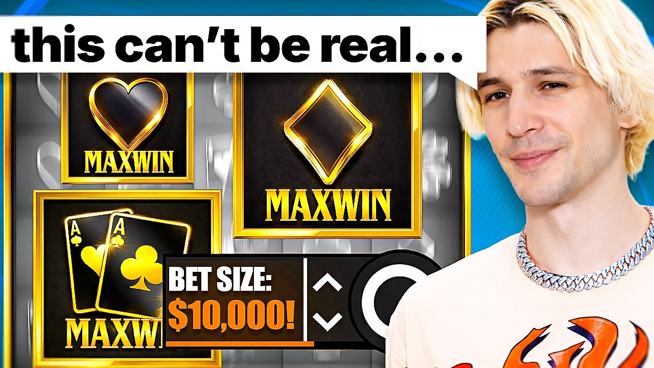 XQC REALLY Hit Three Max Wins On THE LUXE?!