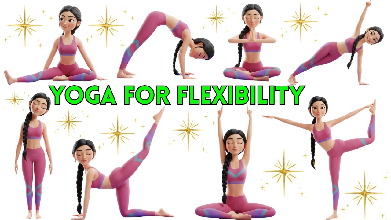 Yoga for Flexibility | Yoga for Kids | Improve Posture | Kids yoga 🌈🧘‍♂️