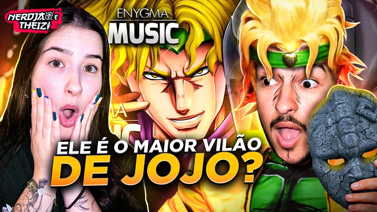 Rap do Dio Brando - Kono Dio Da! | Enygma (JoJo's Bizarre Adventure) | React #29