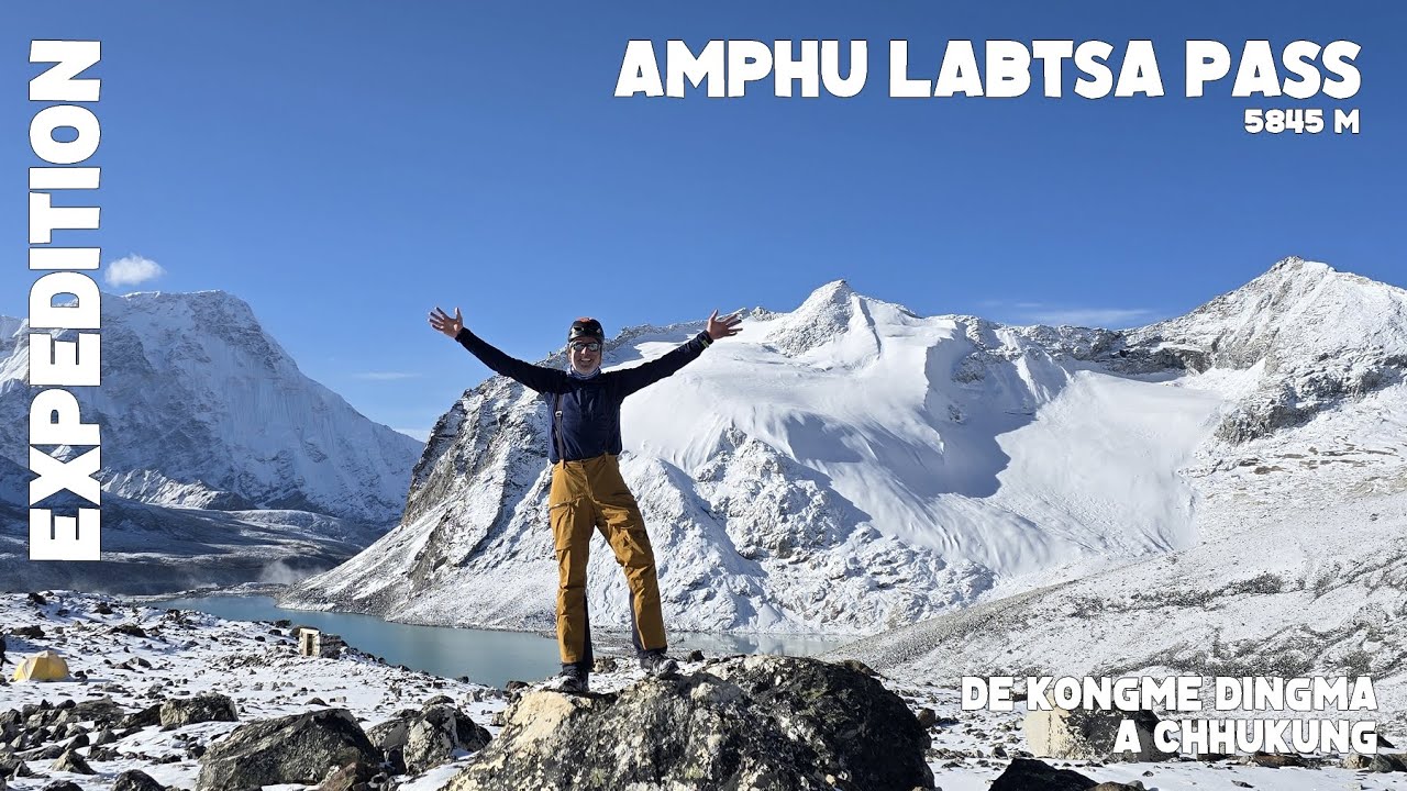 Expedition Nepal : Amphu Labsta pass 5845 m de Kongme Dingma &agrave; Chhukung