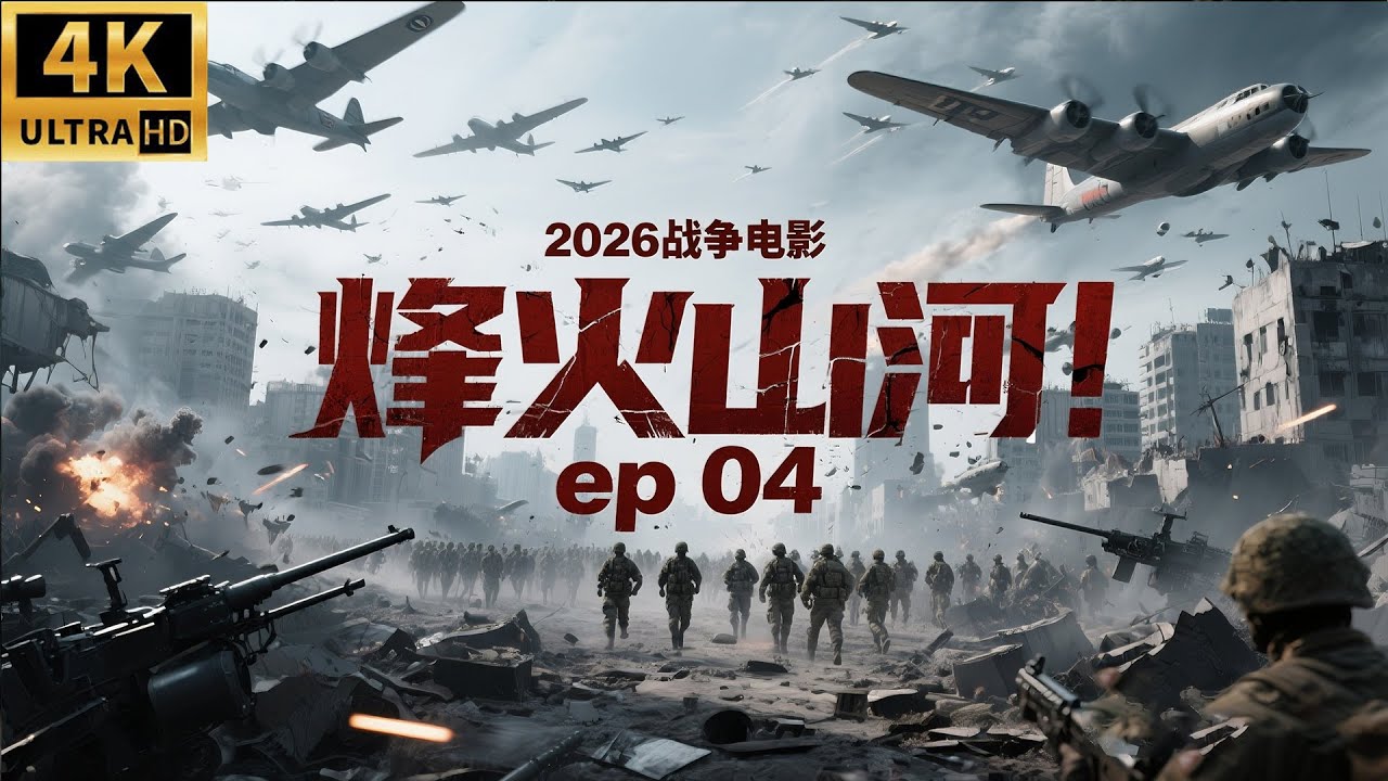 2026最新历史电视剧！烽火山河！⚔️EP 04丨連續劇丨完整版丨中文字幕丨2025最新版丨#周恩来 #毛泽东 #蒋介石 #历史 #抗日 #战役 #chinesedrama #经典战役
