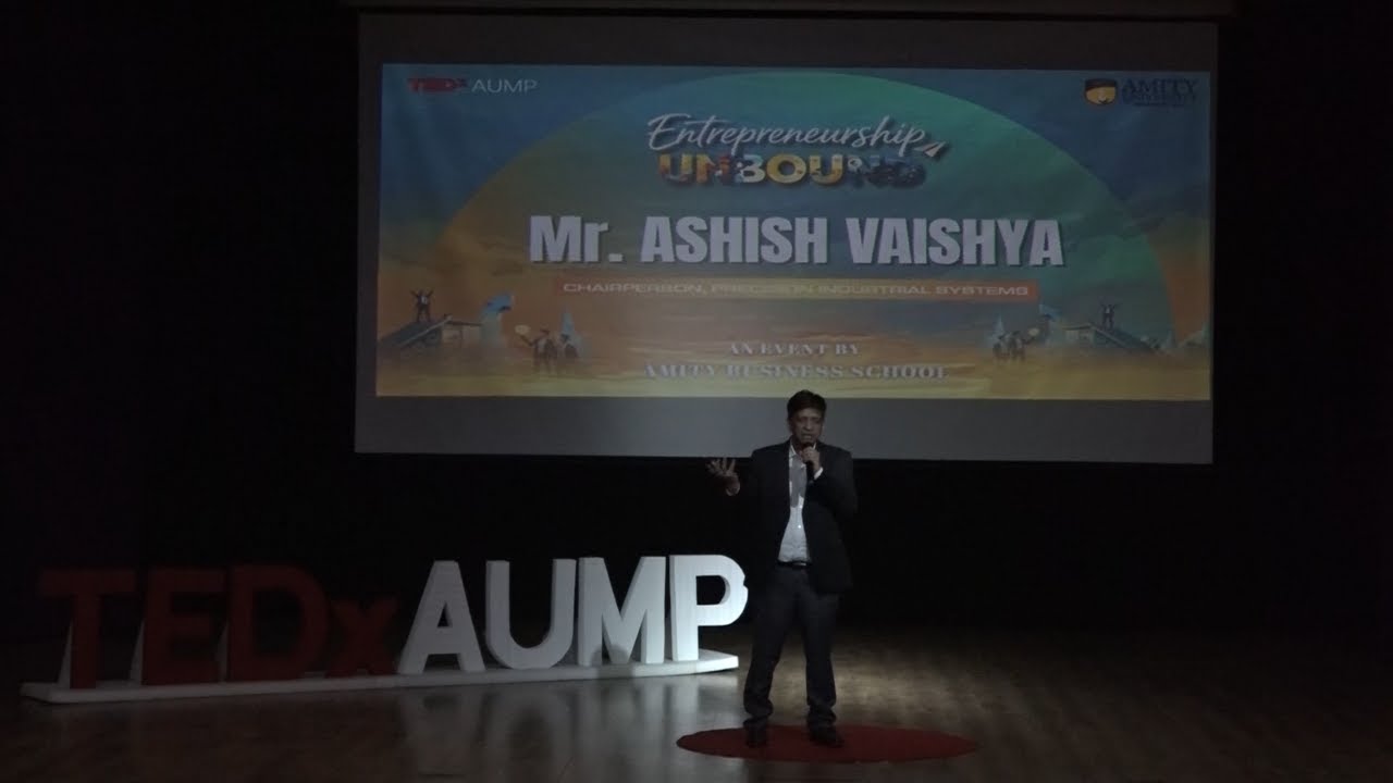 Succes is a Choice, Not a Chance | Ashish Vaishya | TEDxAUMP