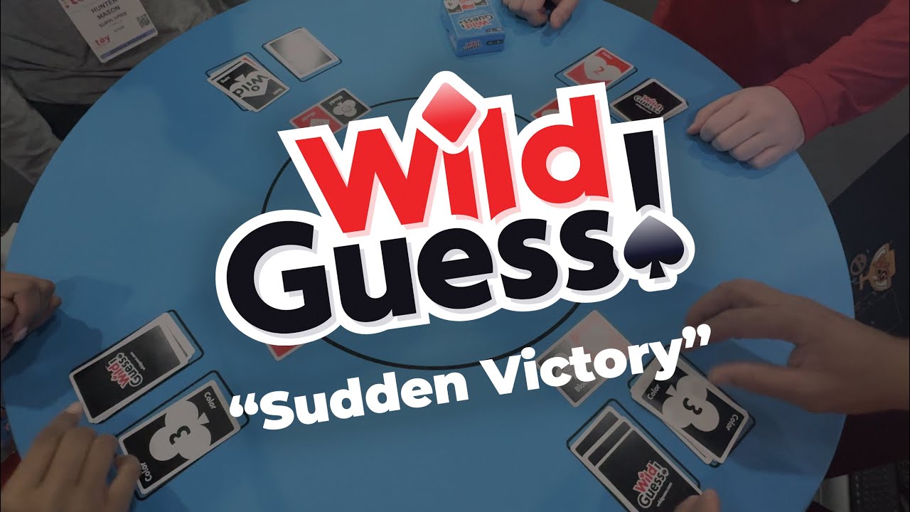 INTENSE game of Wild Guess! at the 2025 NYC TOY FAIR!