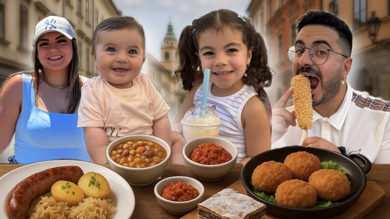 MANGIAMO 24 ORE A LUBIANA 🇸🇮 Cibo buonissimo o delusione?