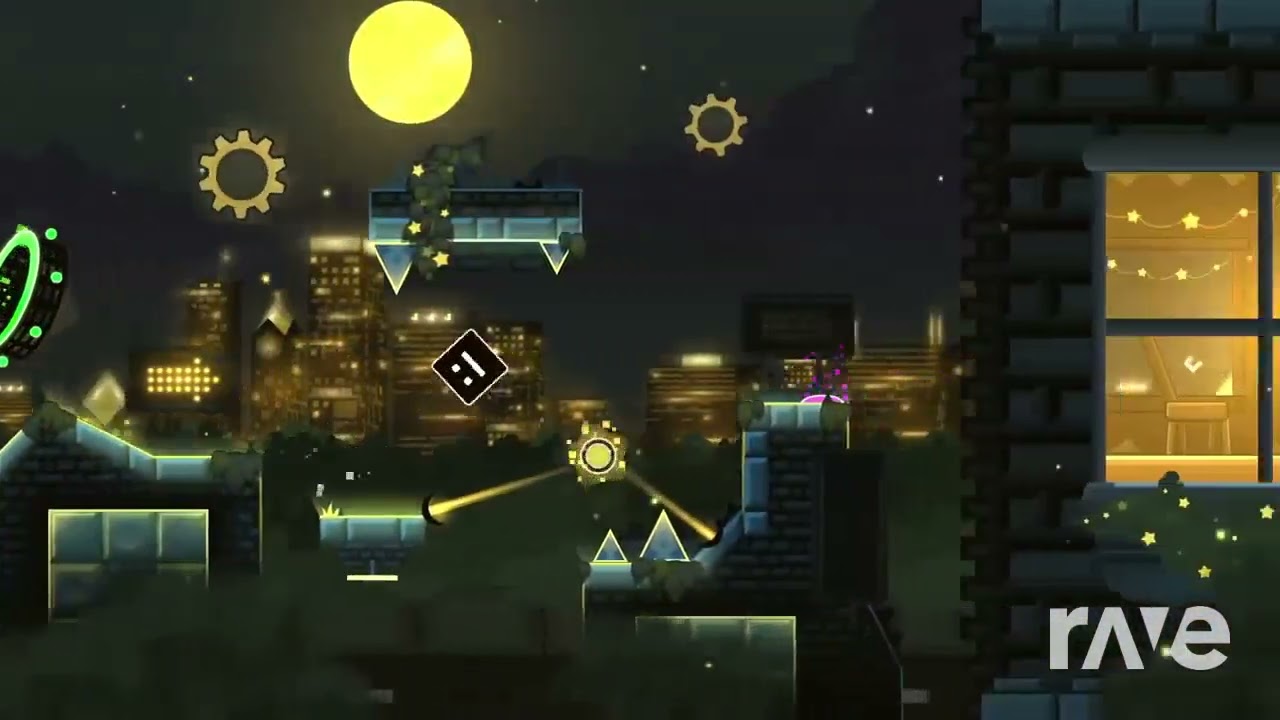 Geometry x Explorers #geometrydash #mashup #glitchhop #progressivehouse  