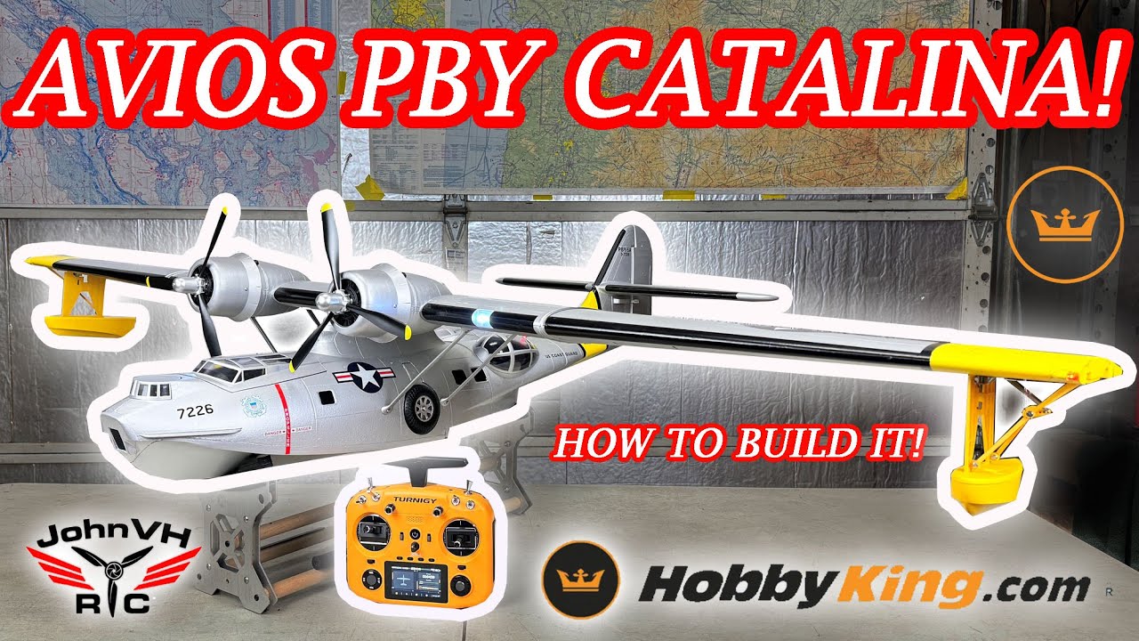 DETAILED UNBOXING BUILD! HobbyKING Avios 1900MM PBY Catalina Rc Floatplane! @HobbyKing