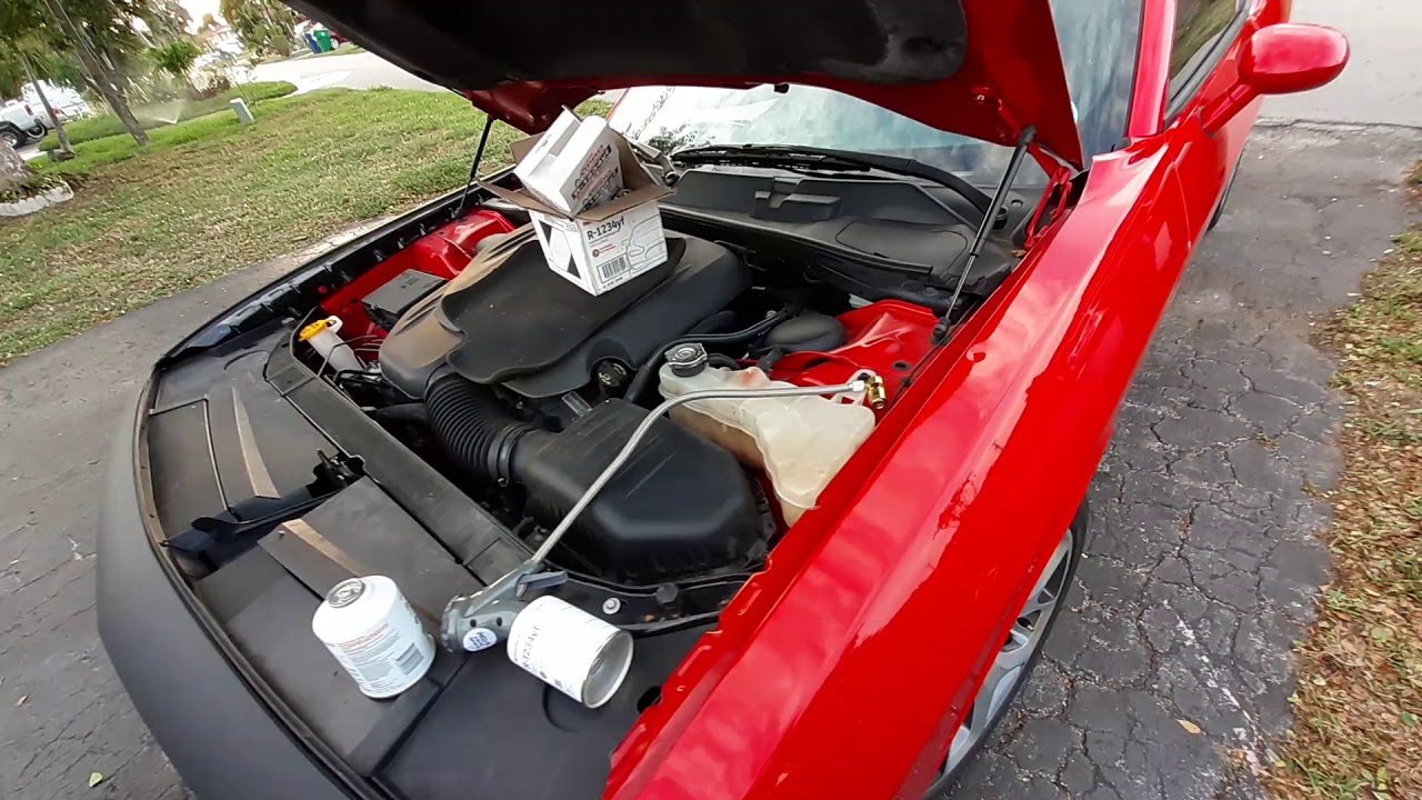 2015-2020 Dodge Challenger recharge Refrigerante air conditon