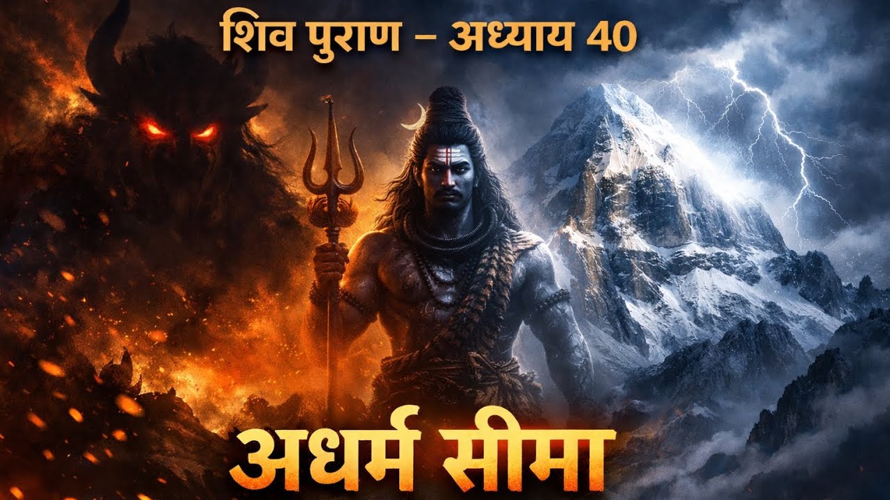 जब अधर्म सीमा पार कर गया… क्या महादेव मौन तोड़ेंगे? | Shiv Puran Adhyay 40