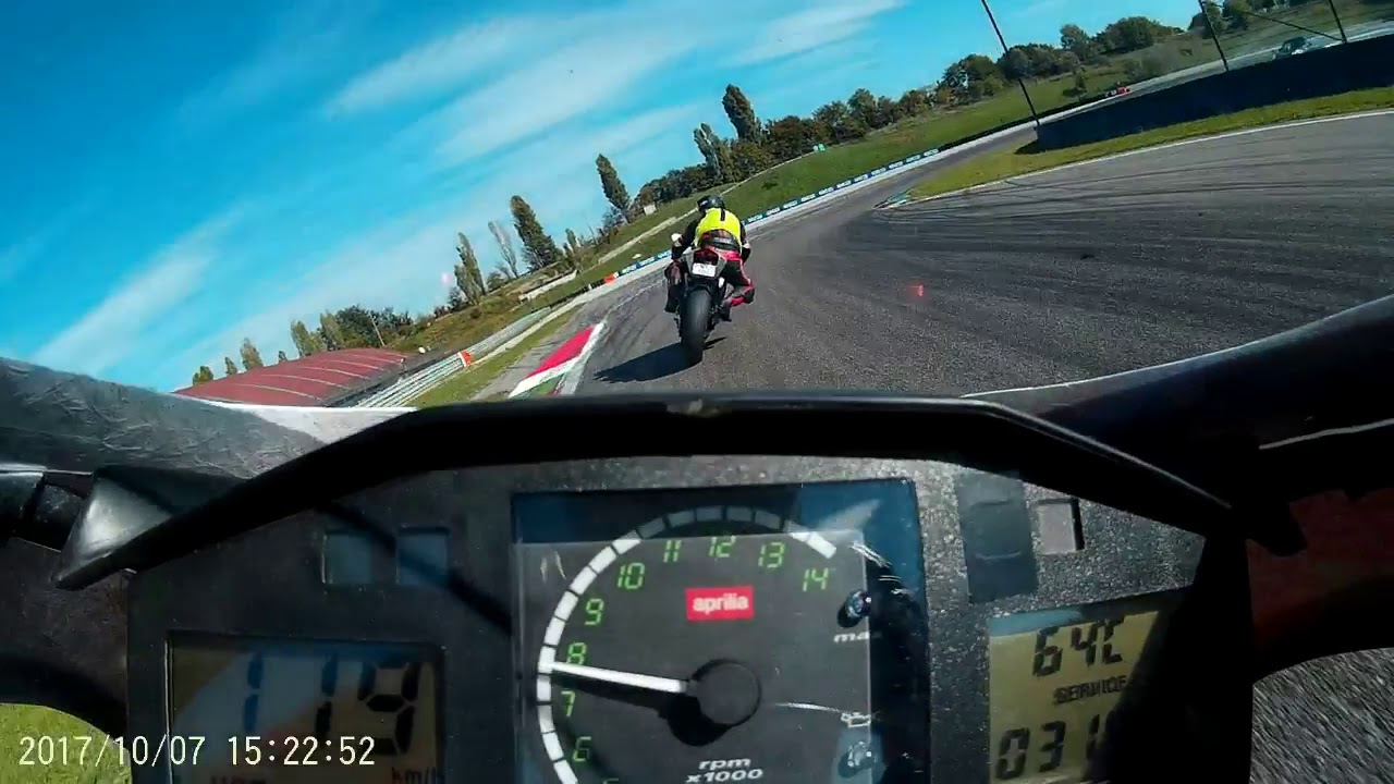 Aprilia Rs 250 Franciacorta - 07/10/2017 On board