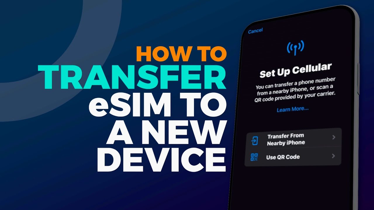 How To Move Your eSIM To A New Phone Fast!