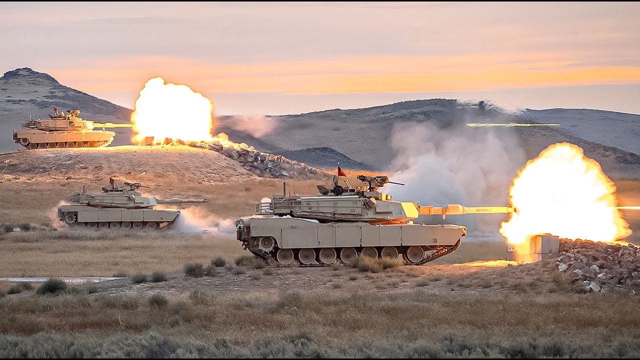 U.S. Army • M1A2 SEP Abrams America’s Most Advanced Main Battle Tank in Action