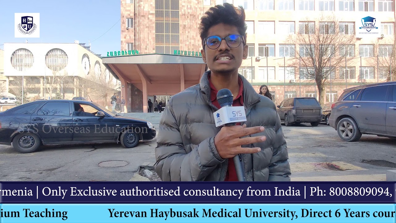 SYS Overseas Education | Yerevan Haybusak Medical University, Yerevan, Armenia