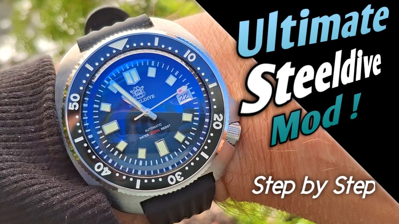 Double Dome Crystal! THE authentic Willard mod for the SteelDive SD1970!