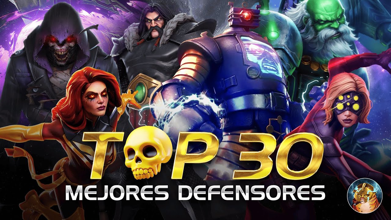 TOP 30 MEJORES DEFENSORES de Marvel Contest of Champions 2025
