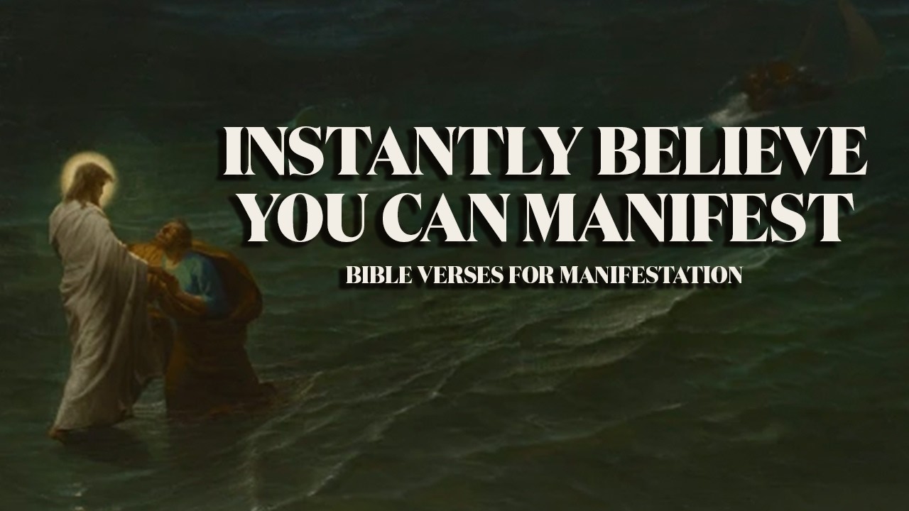 Instantly believe Christ is in You | Bible verses for manifestation