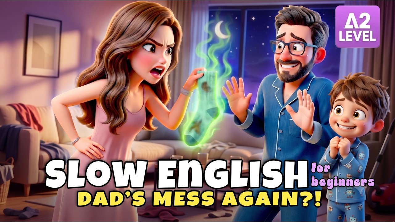 Who Left These Socks Here?! I Easy English Listening for Beginners (A1&ndash;A2)
