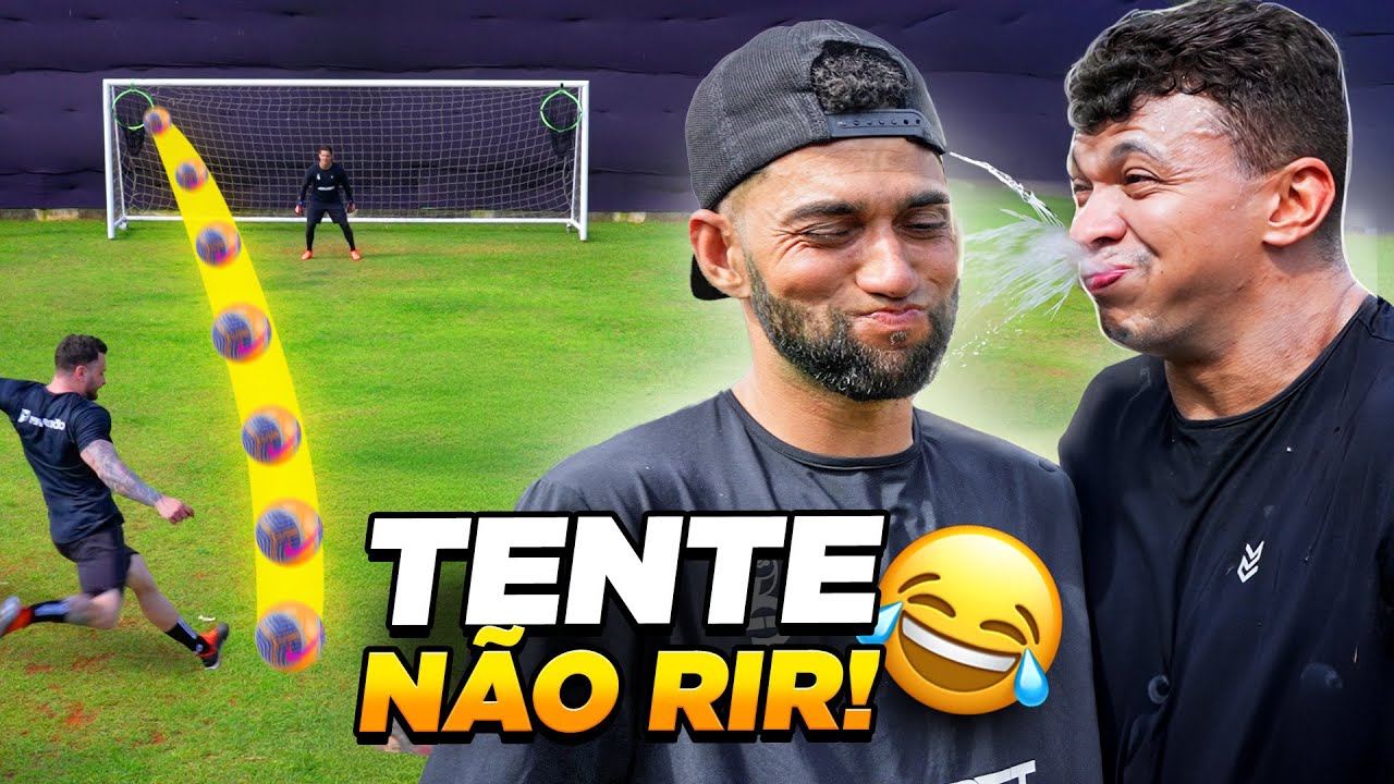 QUEM RIR NÃO PODE CHUTAR! 💦😂