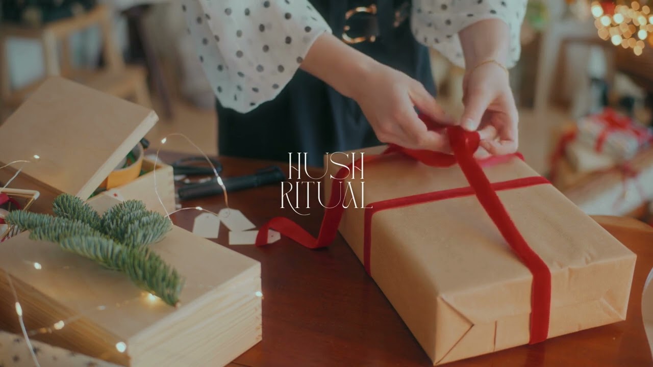 (NO ADS) Relaxing Gift Wrapping ASMR 🎀 Satisfying Paper Sounds & Calm Hands