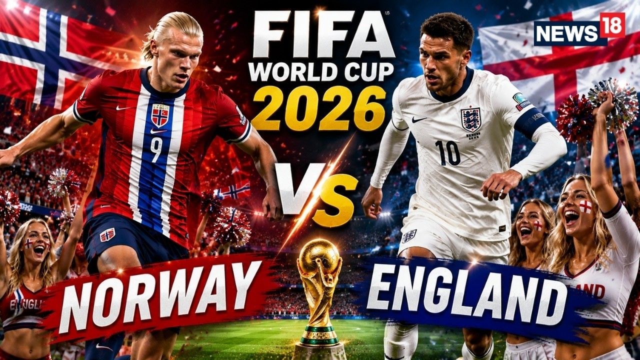 Norway Vs England FIFA World Cup LIVE | FIFA Quarter Finals | Jude Bellingham | Erling Haaland |N18G