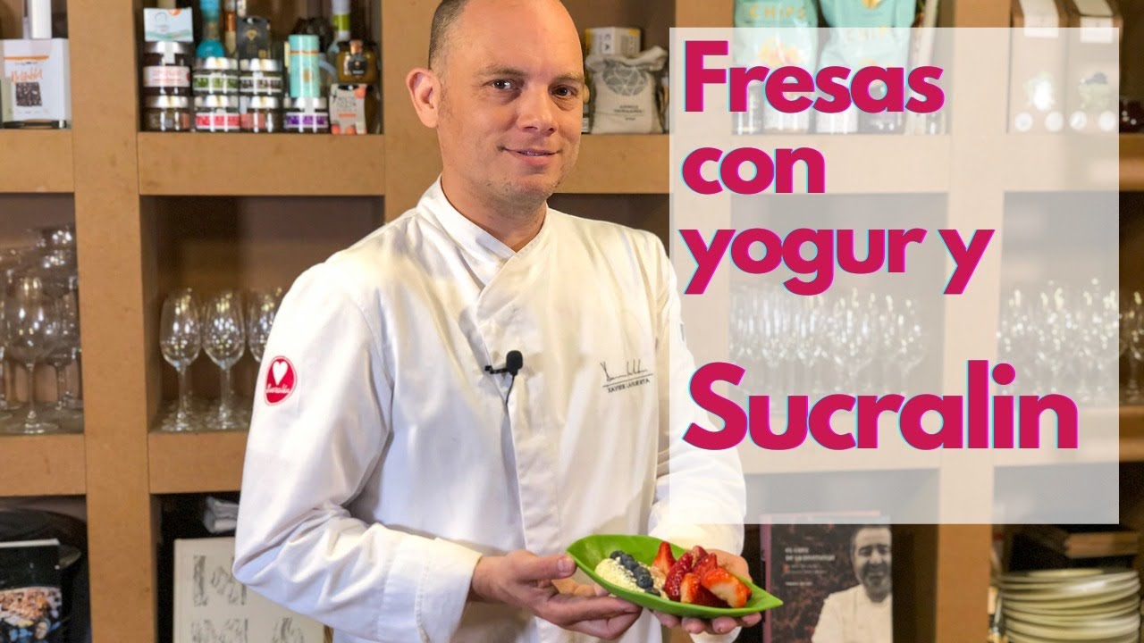 Fresas Maceradas con Viinagre dulce, Sal de Ibiza y SUCRALIN by Xavier Lahuerta