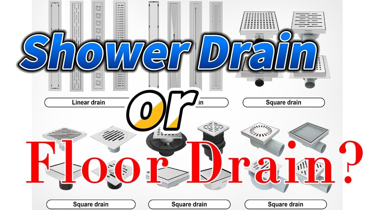 Shower Drain or Floor Drain? Know the Difference Before You Renovate!
