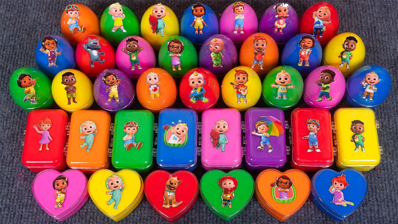 Cocomelon Slime Galaxy 🌀 Fun Heart with JJ, TomTom, YoYo, Cody & More ASMR ✨💖