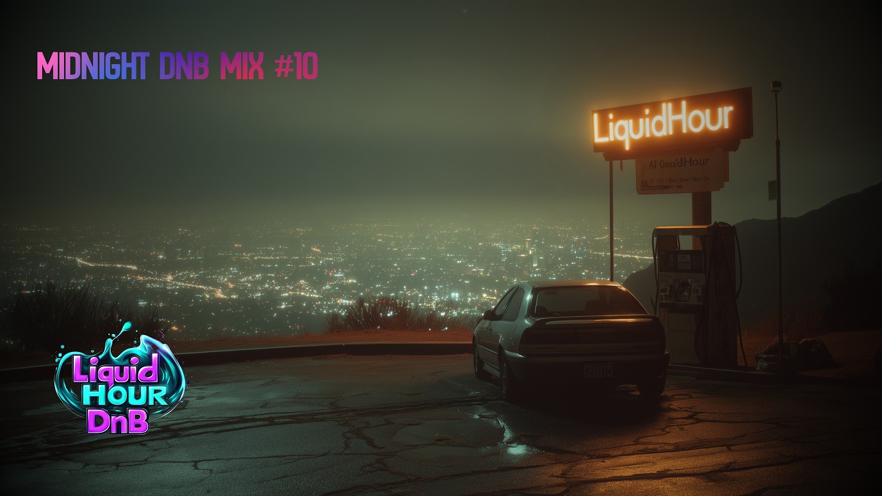 Minimal Liquid DnB Mix for Late Night Drives | Midnight Vibes #10 | LiquidHour DnB