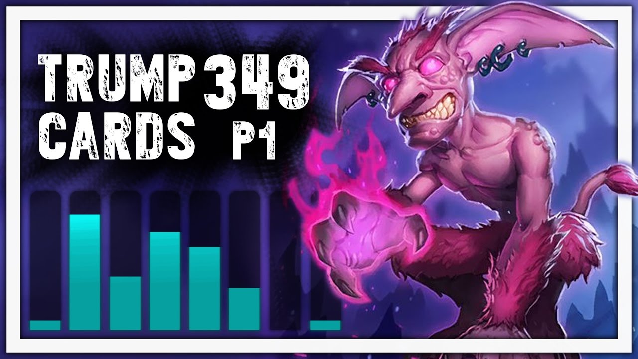 Hearthstone: Trump Cards - 349 - The Incredible Deck of a Thousand Draws - Part 1 (Warlock Arena)