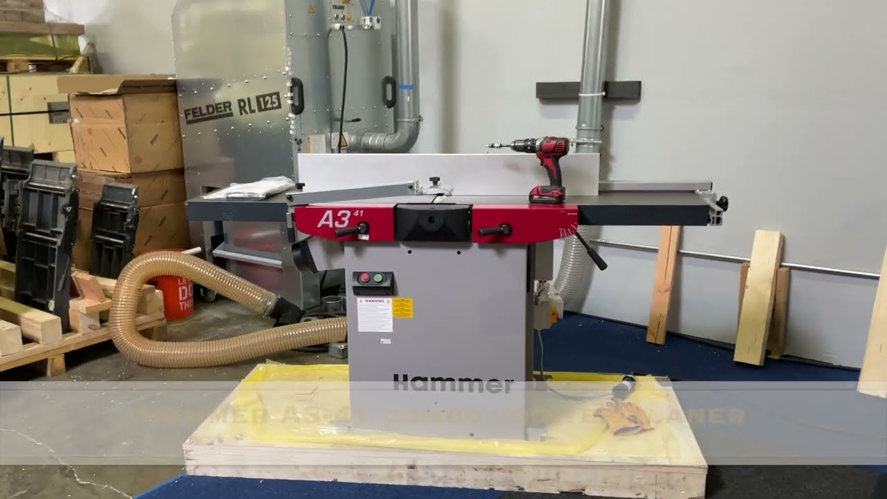 Setting up Dust Port for Hammer A3 41