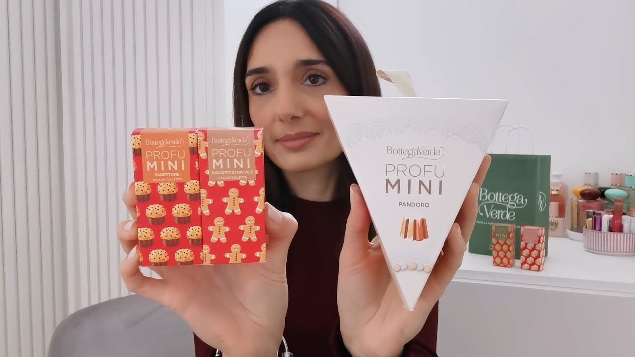 Si annusano, ma non si mangiano 🧁🥧🍮🍦🍪profumini di Bottega Verde. 