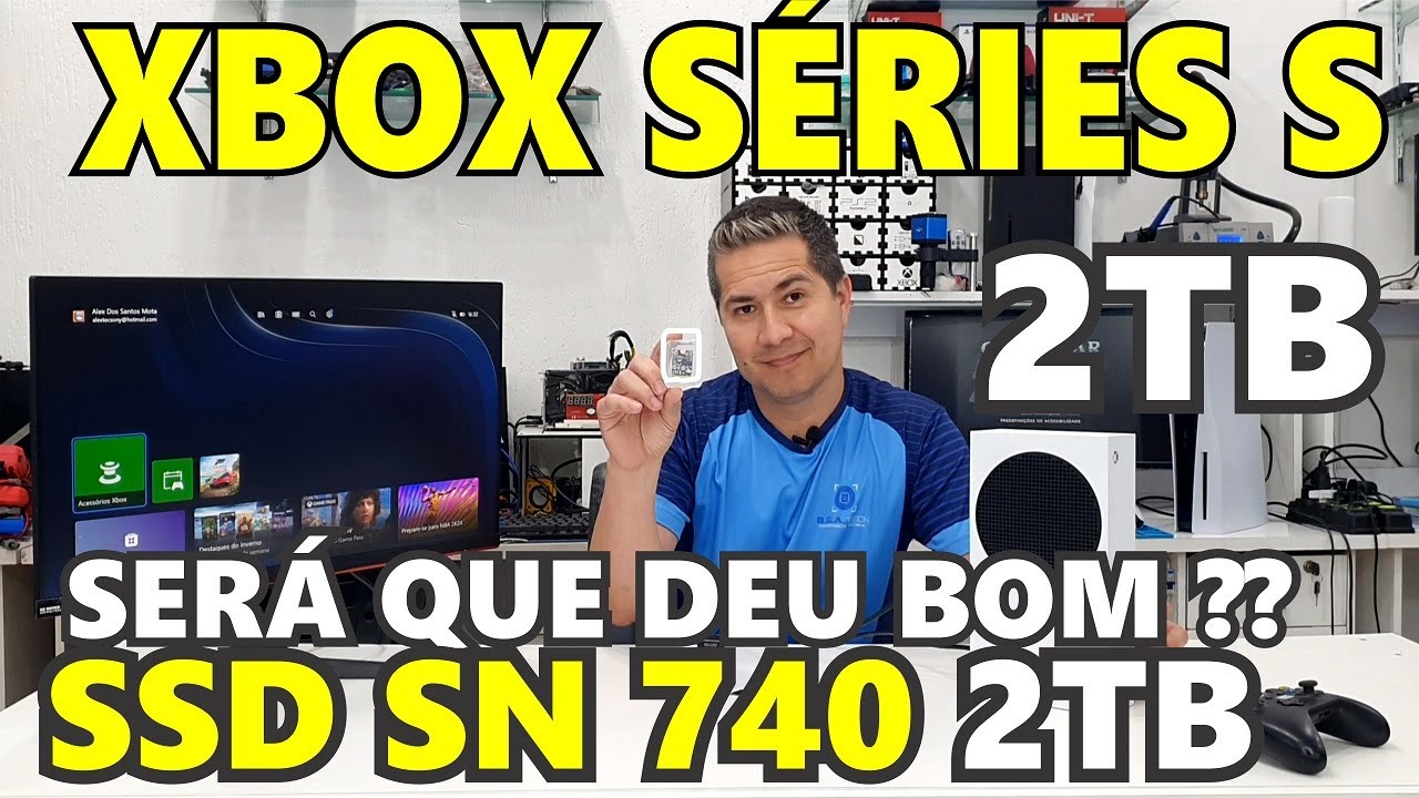 Xbox séries s SSD com ótimo valor, se funcionar será top.