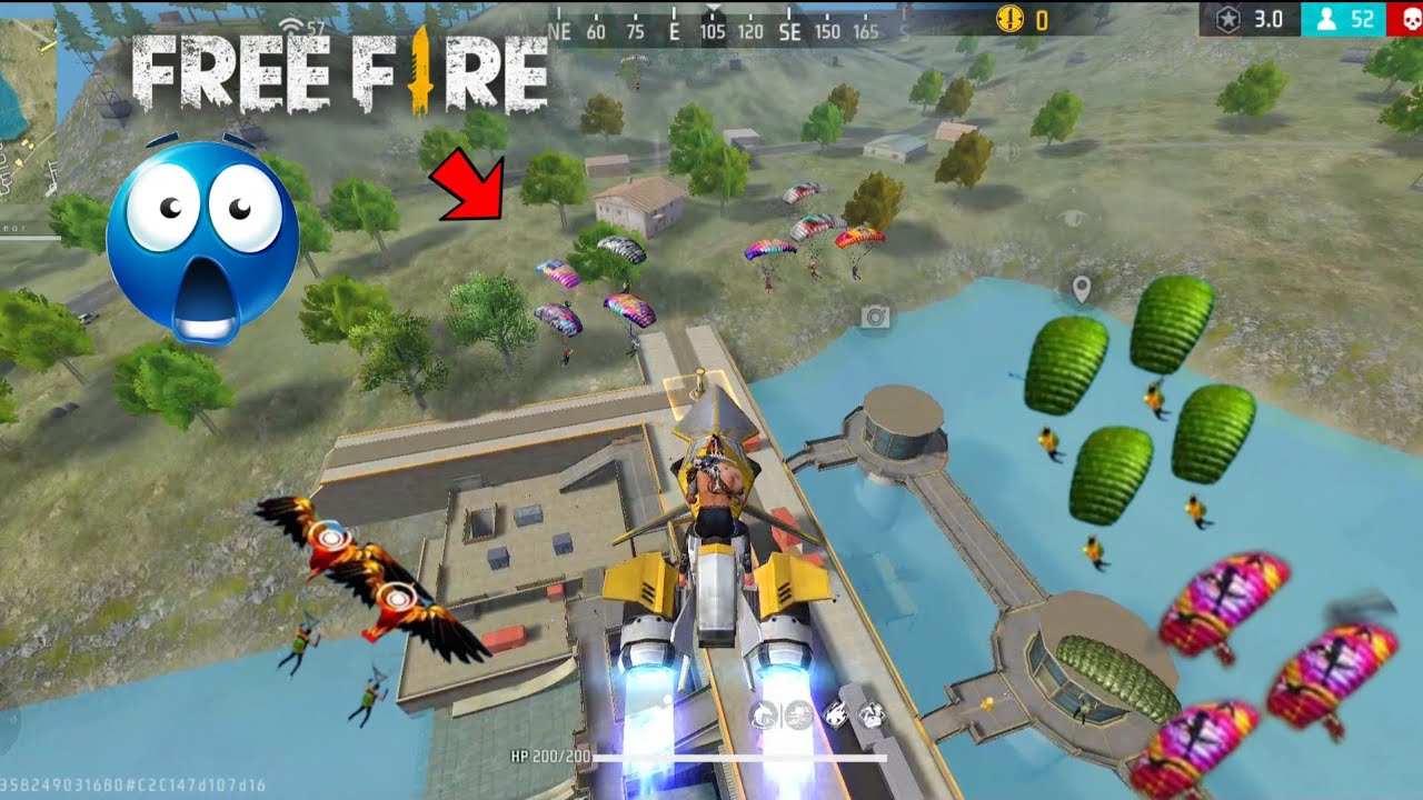 99% Headshot Solo vs Squad Impossible Lobby in|Garena Free Fire