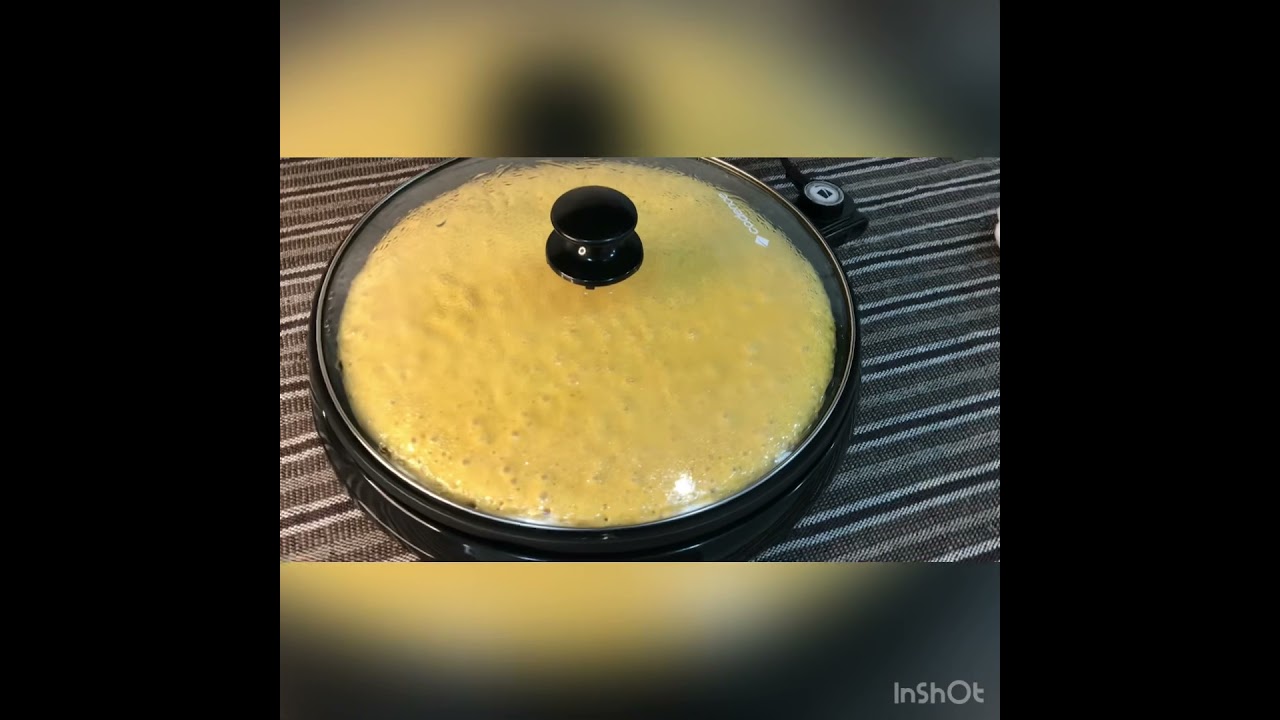 Bolo na panela elétrica