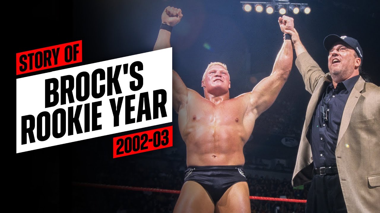 Story of Brock Lesnar’s rookie year (2002-03)