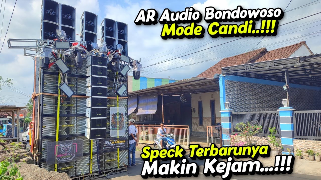 Speck Baru Lagi ❗ Cek Sound 12 Subwoffer AR Audio Bondowoso || Sampai Pakai Genset Stereo
