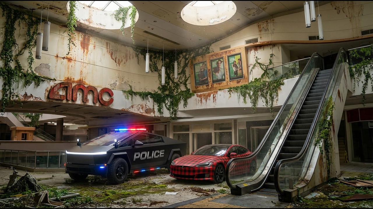Abandoned Chesterfield Mall Littered with Tesla Cybertrucks (FULL TOUR WALKTHROUGH)