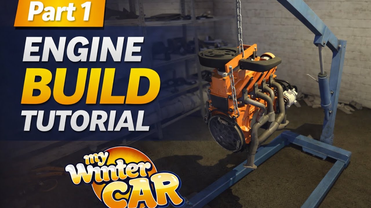 Engine Build Tutorial | How to Build Corris Rivett Part 1 | My Winter Car
