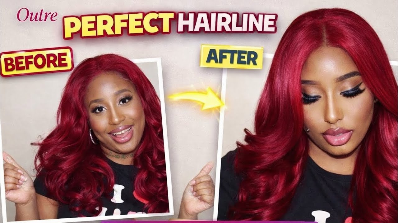 Outre Perfect Hairline Glueless Synthetic 13x6 Hand-Tied HD Lace Front Wig - SIERRA #syntheticwigs