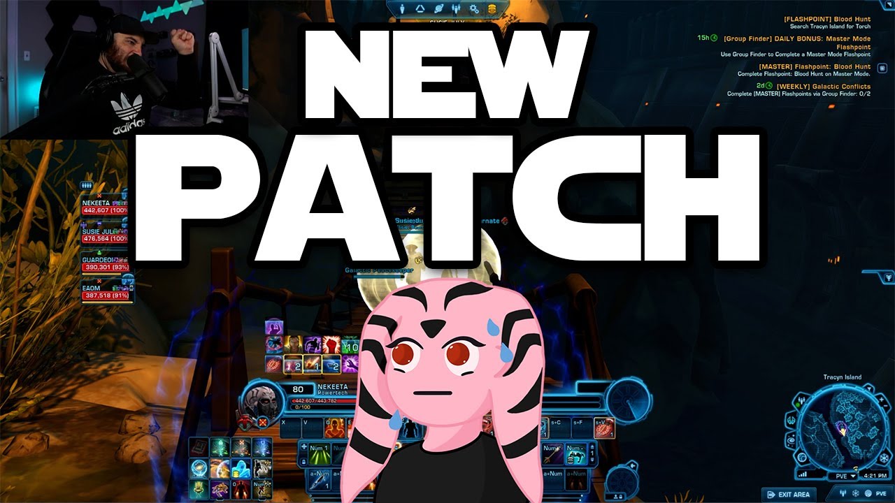 NEW PATCH AND COMPLAINING | Swtor