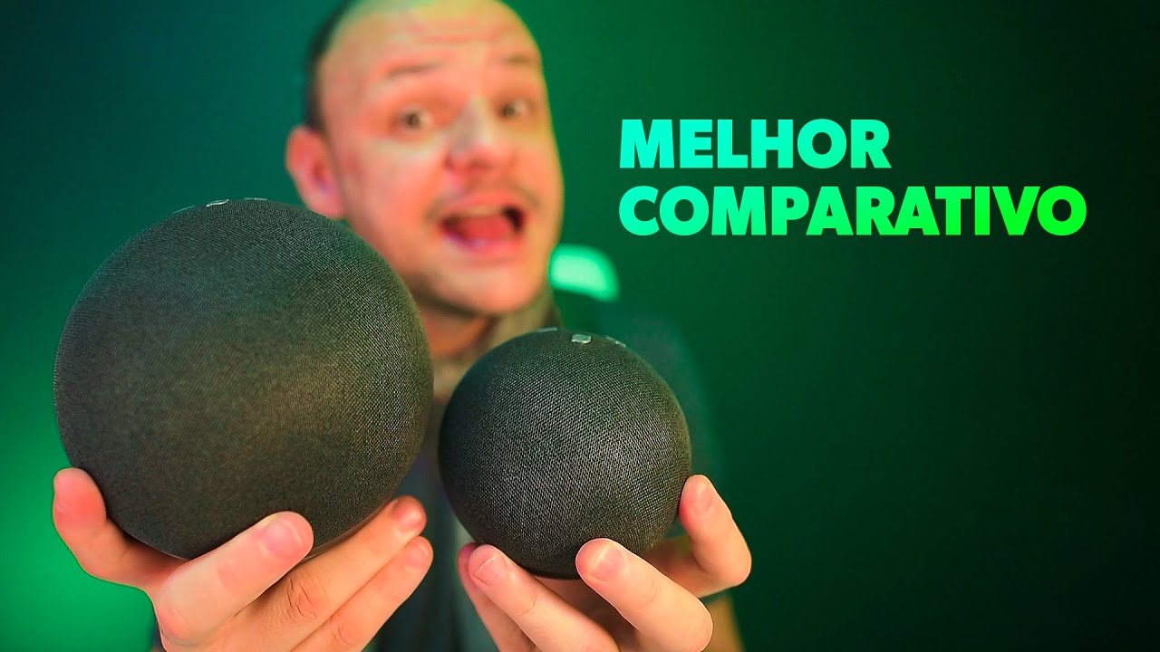 Echo 4ª geração vs Echo Dot 4ª geração - Qual Alexa vale mais a pena?