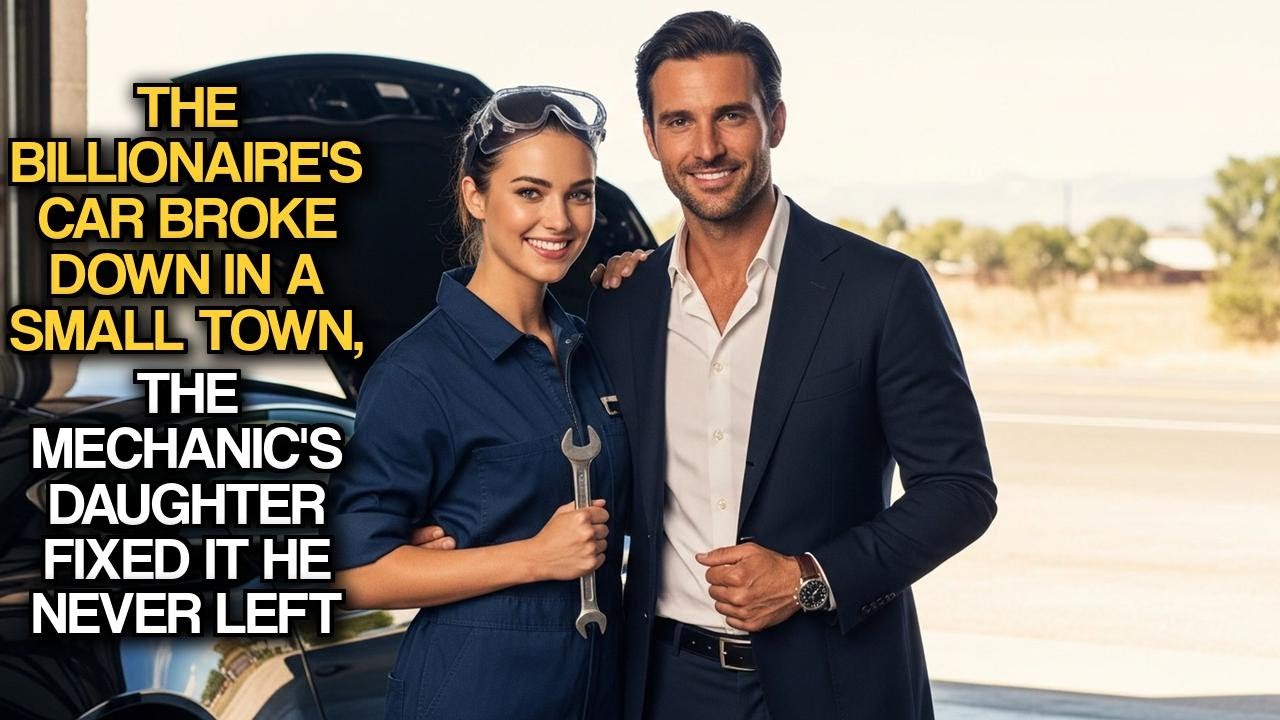 The Billionaire's Car Broke Down In A Small Town, The Mechanic's Daughter Fixed It He Never Left