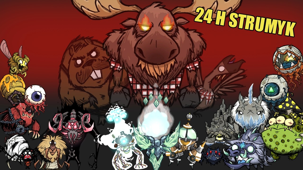 WSZYSCY BOSSOWIE WOODIEM Z KOŁEM UTRUDNIEŃ 2- STREAM 24h! 🔥🔥🔥