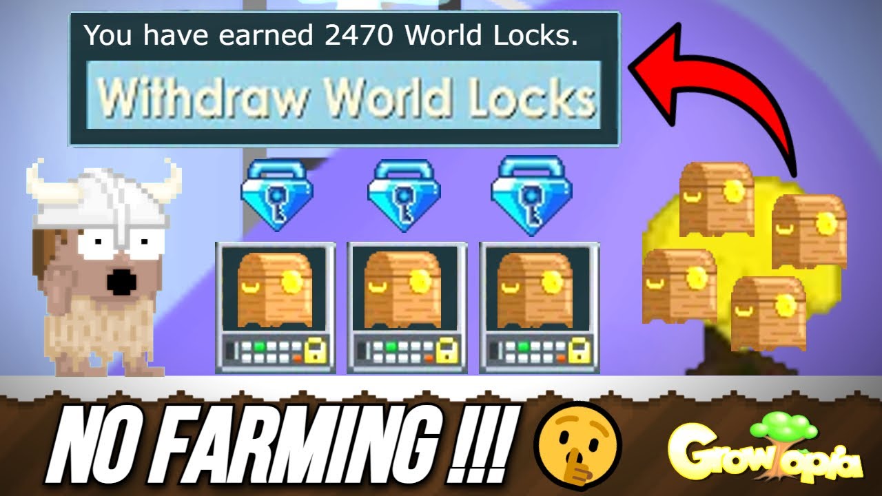 INSANE SECRET LAZY PROFIT 2022‼️🤫[ONLY PLANT!] 100% WORKS - GROWTOPIA PROFIT 2022