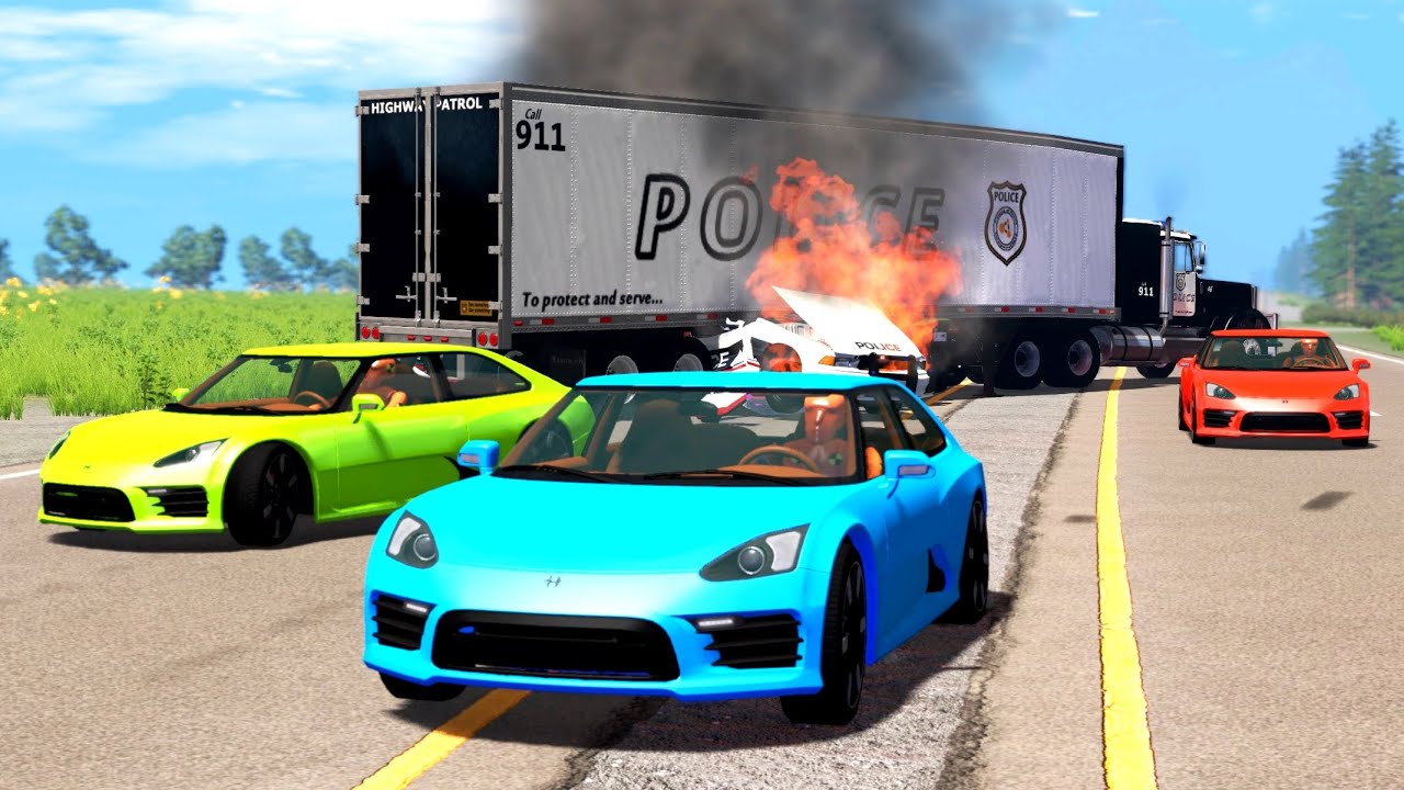 The Great Supercar Heist 2 | BeamNG.drive