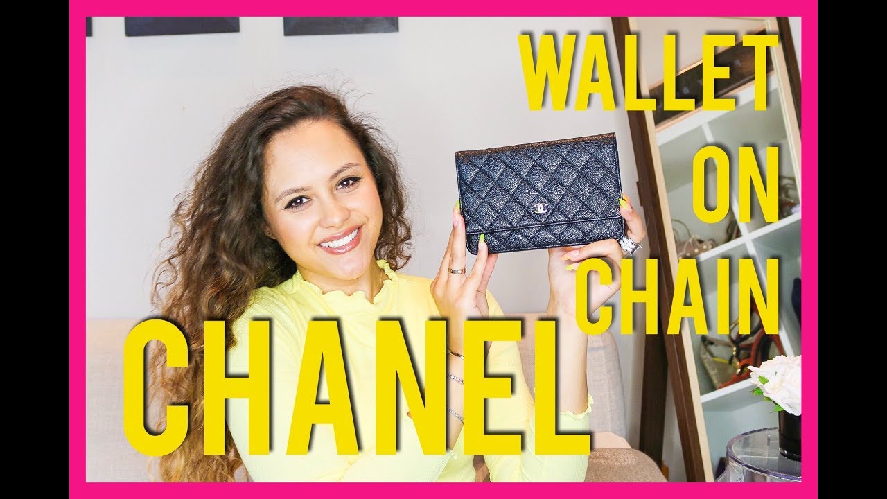 CHANEL WALLET ON CHAIN REVIEW (CAVIAR LEATHER) | CA$$IE THORPE