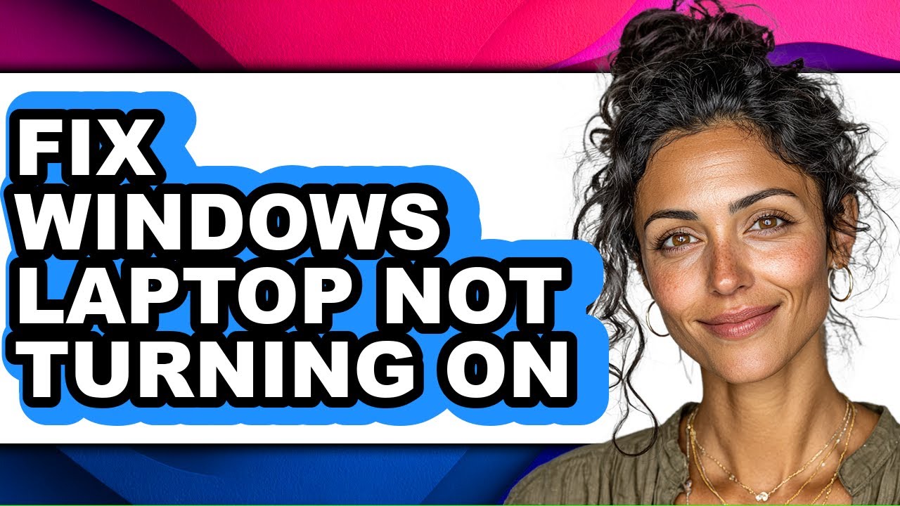 How to Fix Windows Laptop Not Turning on (only Way)